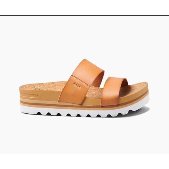 Reef Cushion Vista Hi women’s sandal size 9 - neutral color - Picture 1 of 7